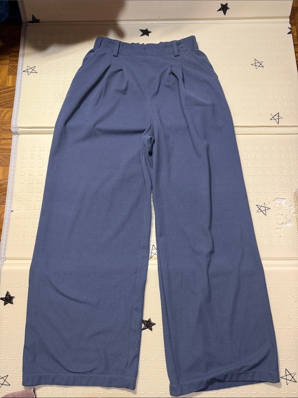 HALARA Slate Blue Wide-Leg Pants